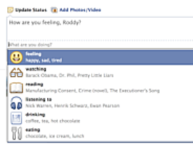 Facebook、近況を伝える絵文字選択機能をテスト