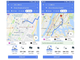 Android版「Googleマップ」からUberの予約機能が消滅
