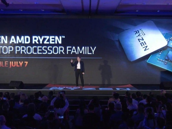 AMDの新「Ryzen」プロセッサーは12コアで価格499ドル