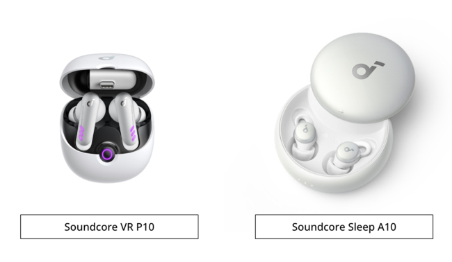 「Soundcore VR P10」、睡眠時間をサポートする「Soundcore  Sleep A10」