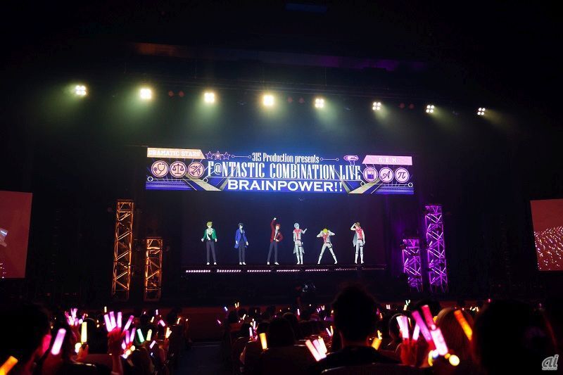 「アイドルマスター SideM」をテーマに、キャストではなくアイドルが登場する“3Dアイドルライブ”が開催された