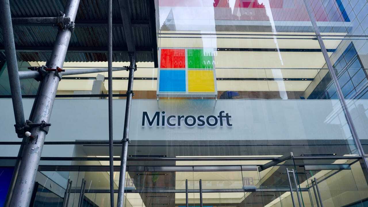 Microsoft社屋のエントランス