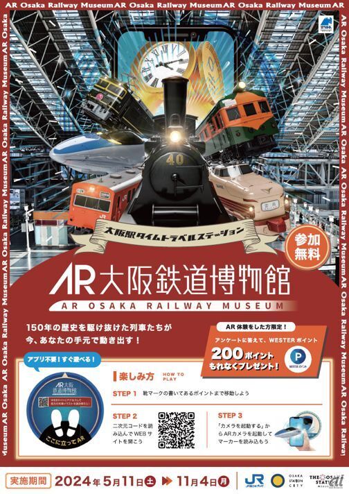 「AR大阪鉄道博物館」